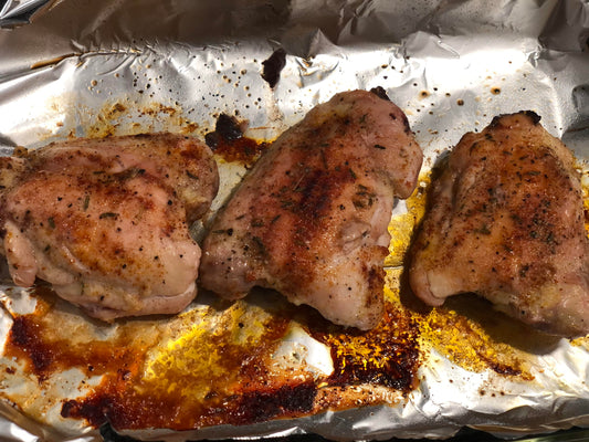 Baked Chicken Thighs